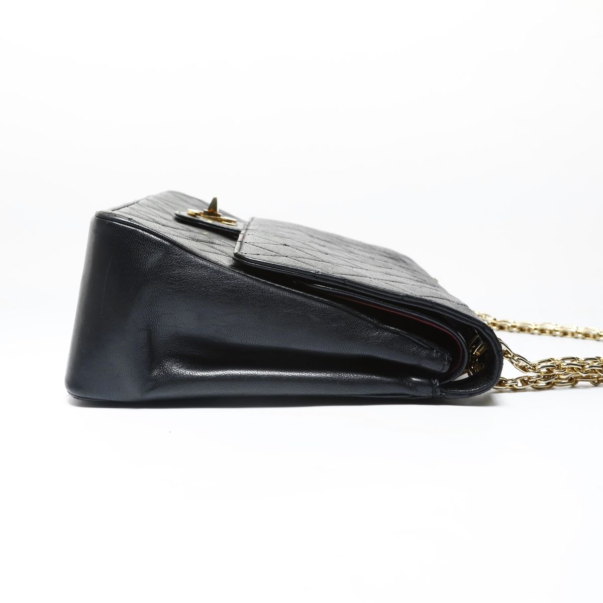 Chanel Shoulder Bag Lambskin Quilted Double Flap — view 4