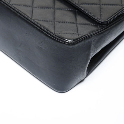 Chanel Shoulder Bag Lambskin Quilted Double Flap — view 6