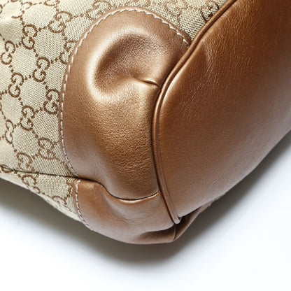 Gucci Shoulder Bag GG Canvas Ski 2-Way Lame — view 5
