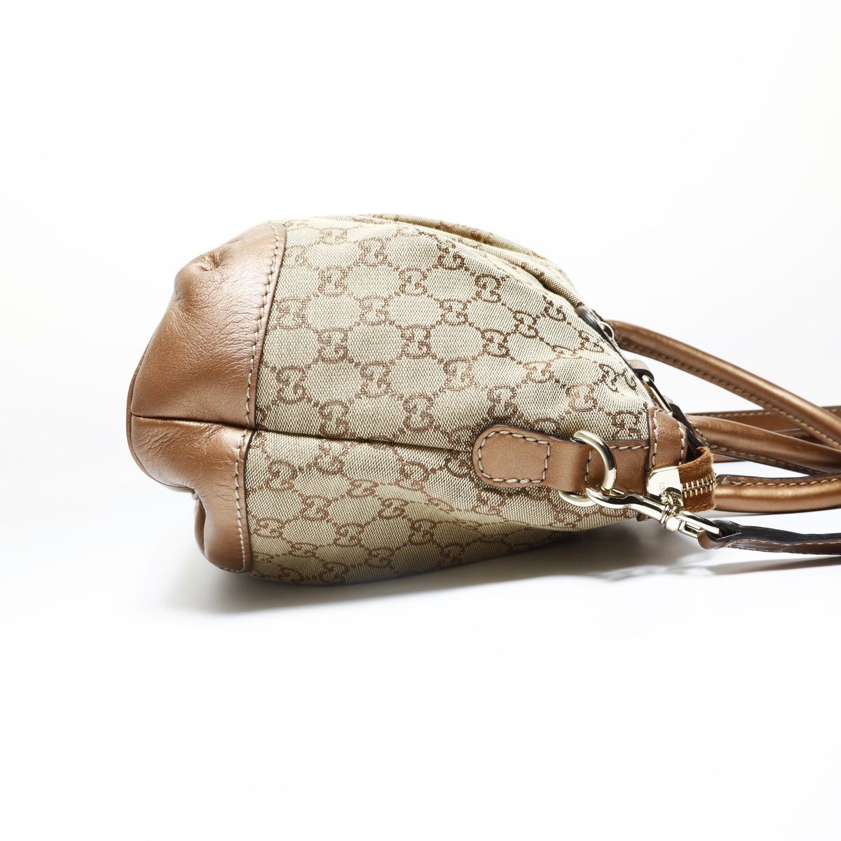 Gucci Shoulder Bag GG Canvas Ski 2-Way Lame — view 4