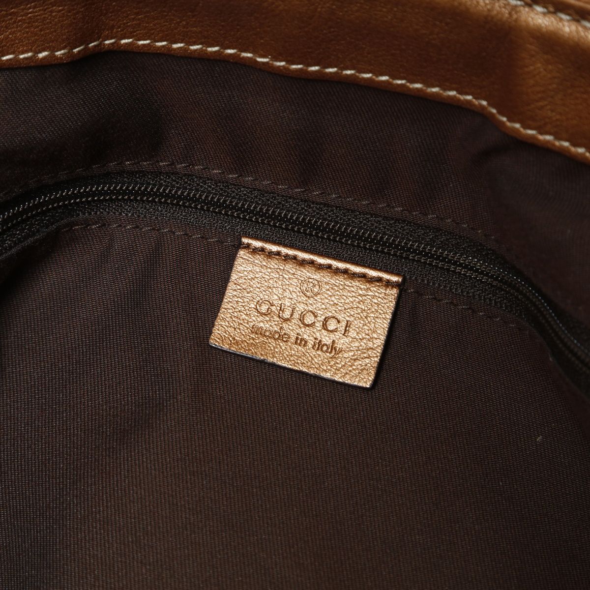 Gucci Shoulder Bag GG Canvas Ski 2-Way Lame — view 9