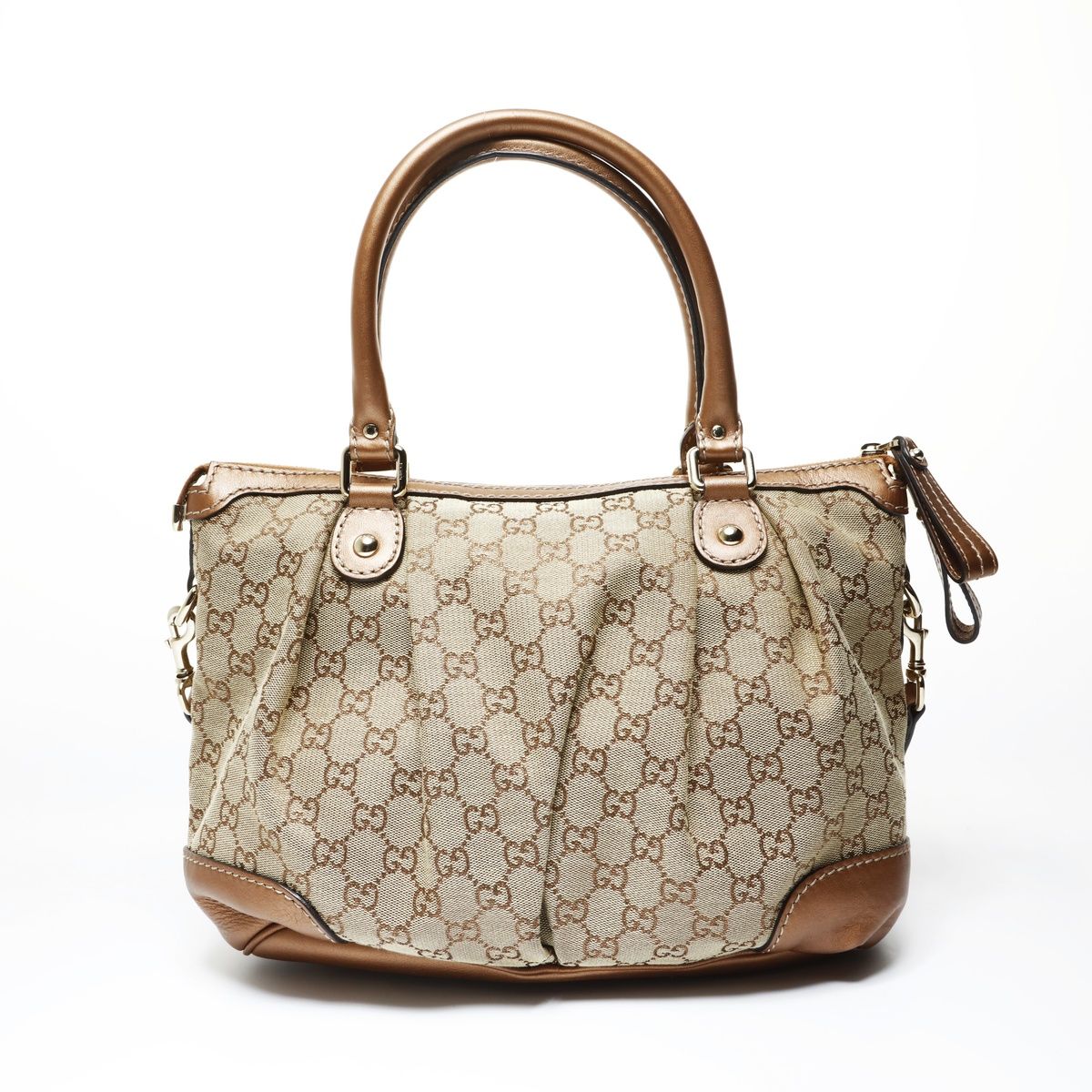 Gucci Shoulder Bag GG Canvas Ski 2-Way Lame — view 2