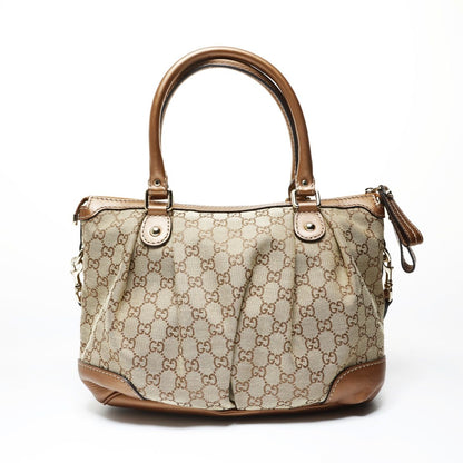 Gucci Shoulder Bag GG Canvas Ski 2-Way Lame — view 2