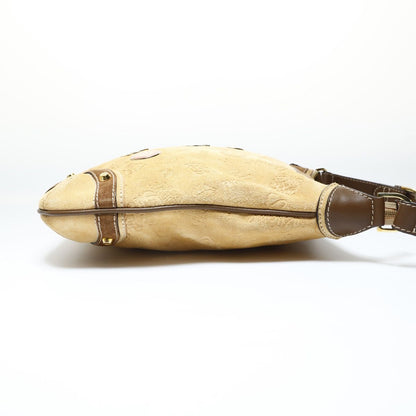 Loewe Shoulder Bag Anniversary Limited Edition Suede Sari Logo — view 4