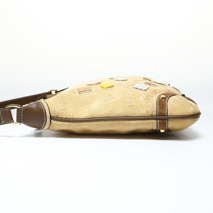 Loewe Shoulder Bag Anniversary Limited Edition Suede Sari Logo — view 3