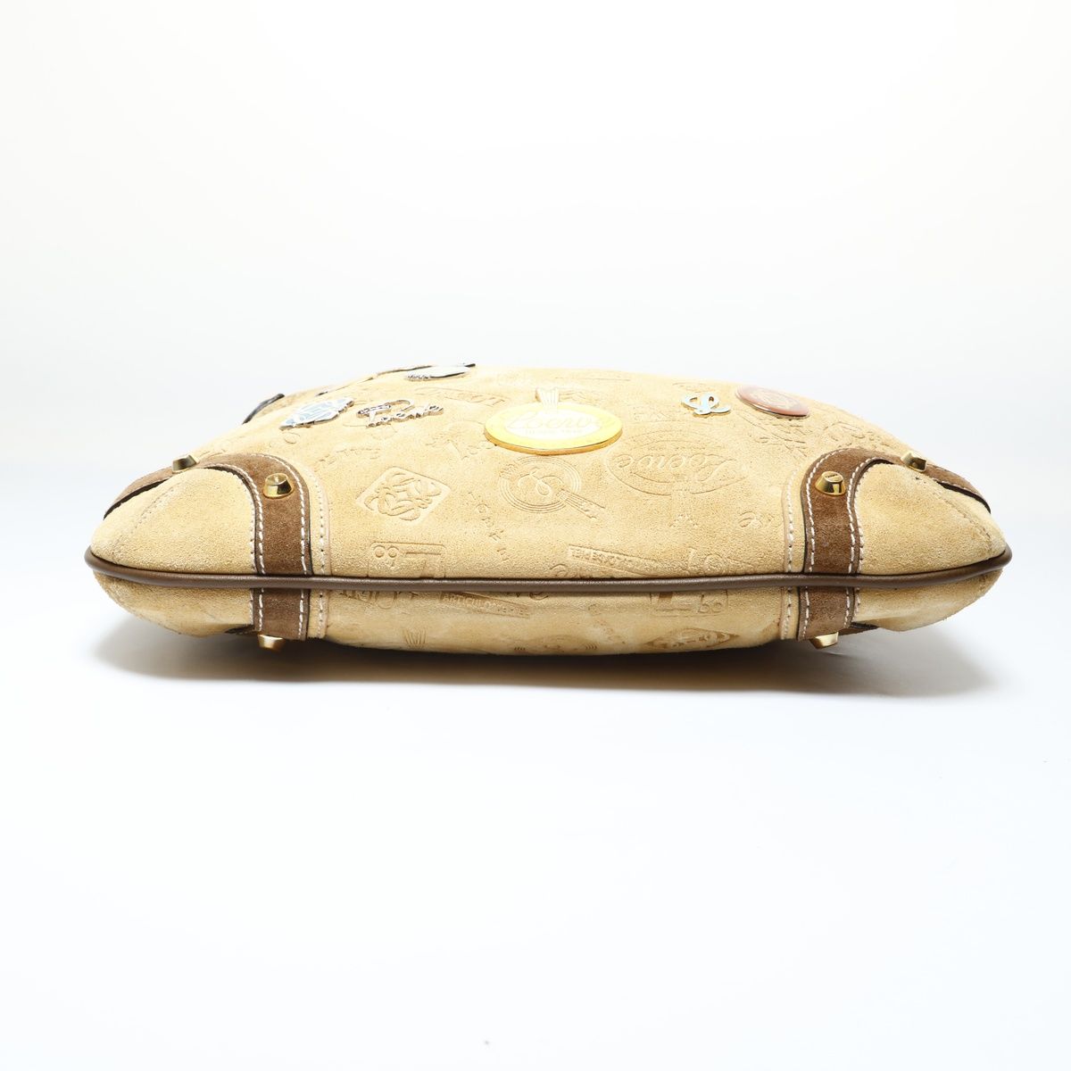Loewe Shoulder Bag Anniversary Limited Edition Suede Sari Logo — view 7