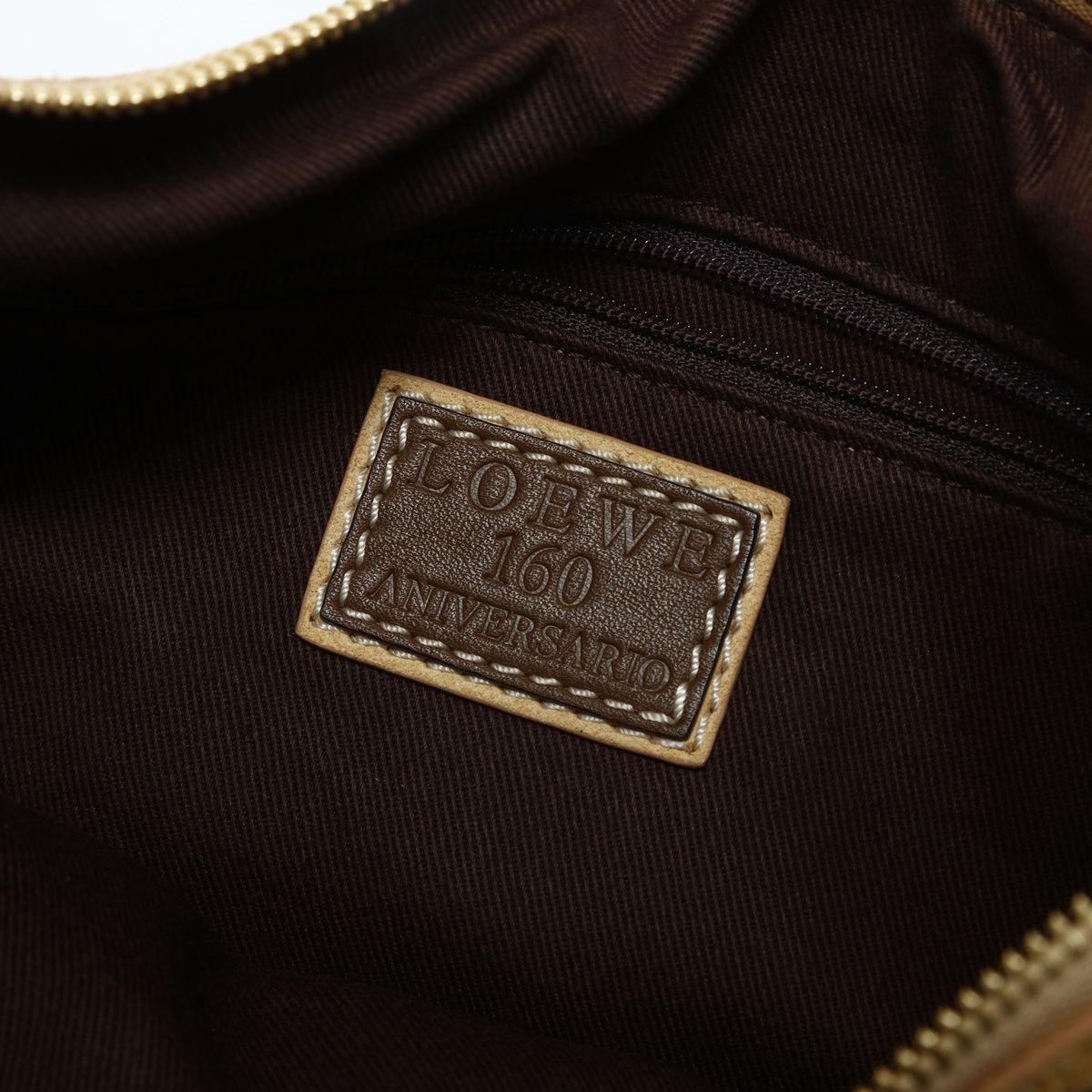 Loewe Shoulder Bag Anniversary Limited Edition Suede Sari Logo — view 9