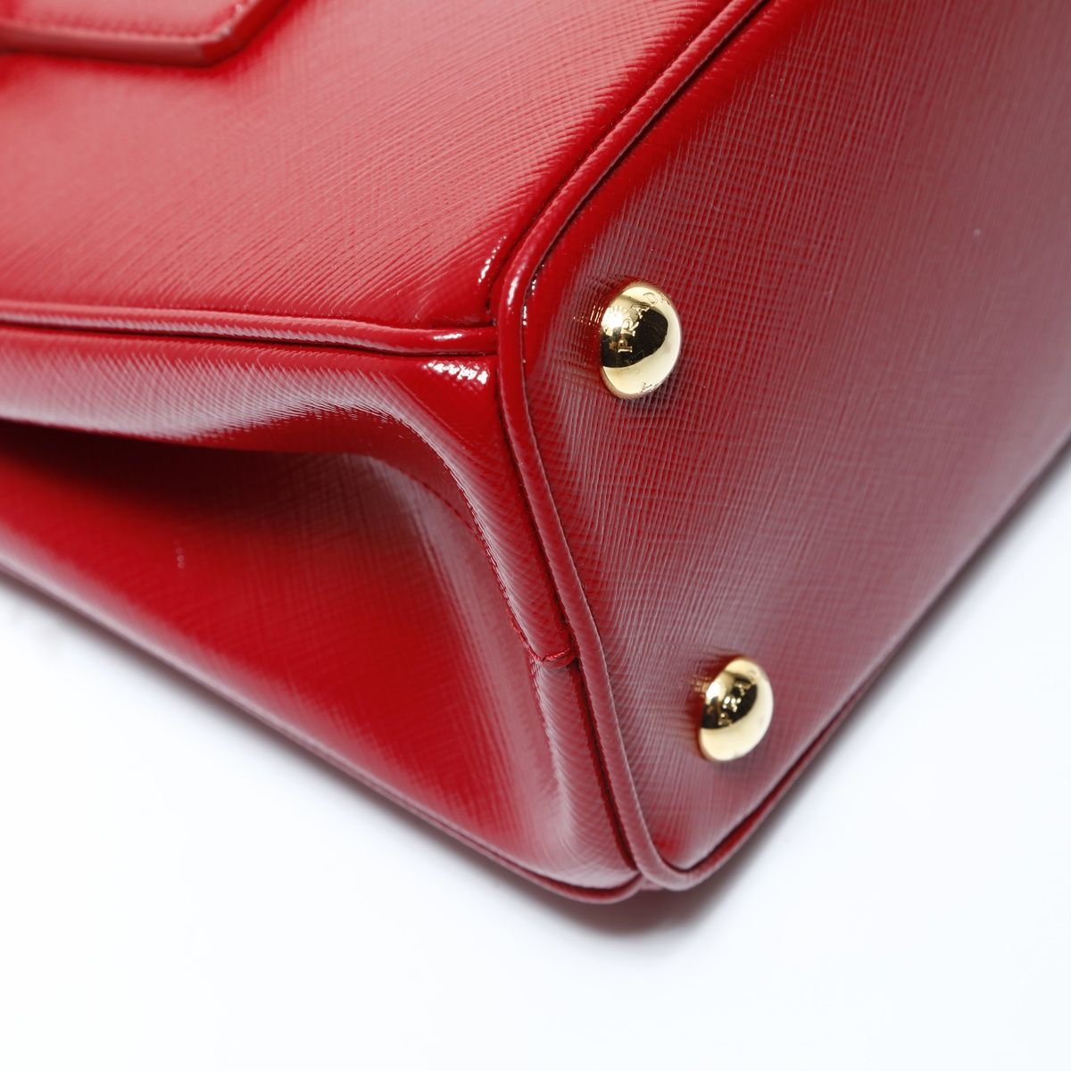 Prada Shoulder Bag Saffiano Leather Patent 2-Way — view 5
