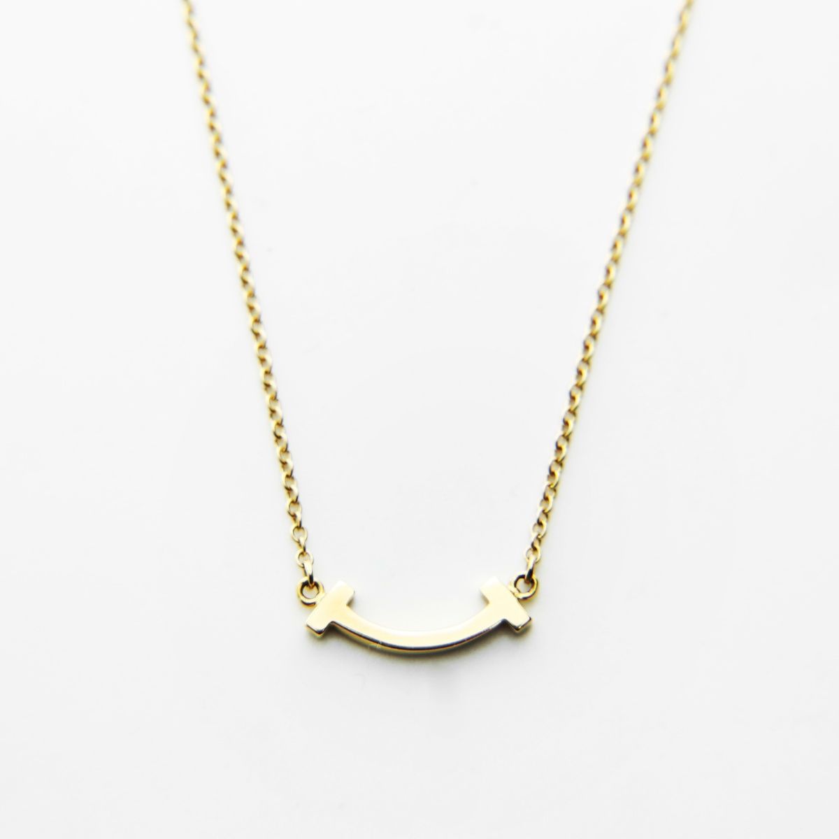 Tiffany & Co Necklace T Smile Mini
