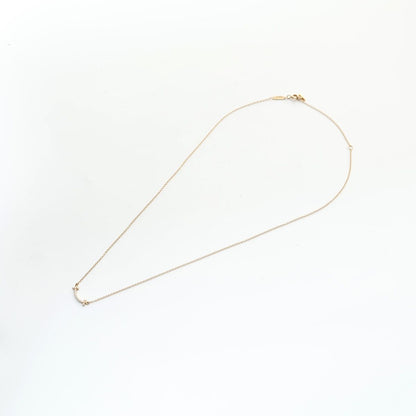 Tiffany & Co Necklace T Smile Mini Diamond — view 3