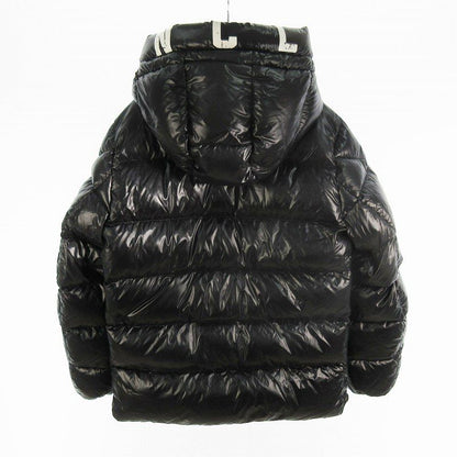 Moncler 1 Dubois Down Jacket Logo Print Black White Outer Japan Co Ltd — view 2