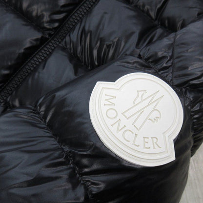Moncler 1 Dubois Down Jacket Logo Print Black White Outer Japan Co Ltd — view 7