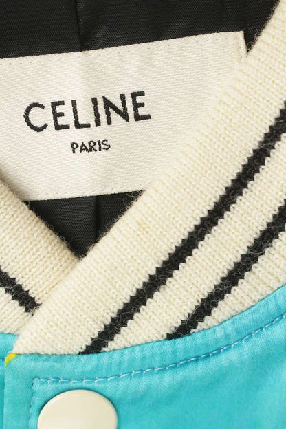 Celine Palm Tree Hawaiian All Over Print Teddy Jacket 48 — view 3