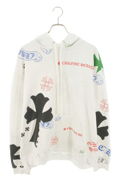 Chrome Hearts Stencil Hoodie Print Pullover