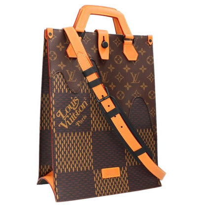 Louis Vuitton Mini Tote Double Neme Damier Allover Pattern