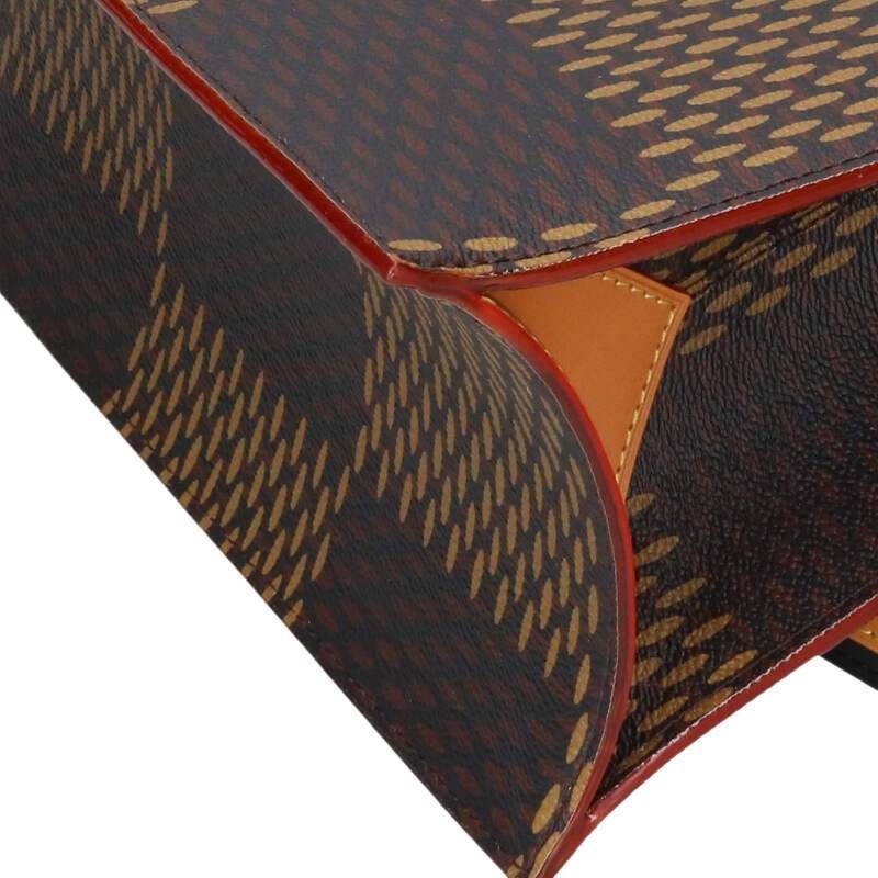 Louis Vuitton Mini Tote Double Neme Damier Allover Pattern — view 4