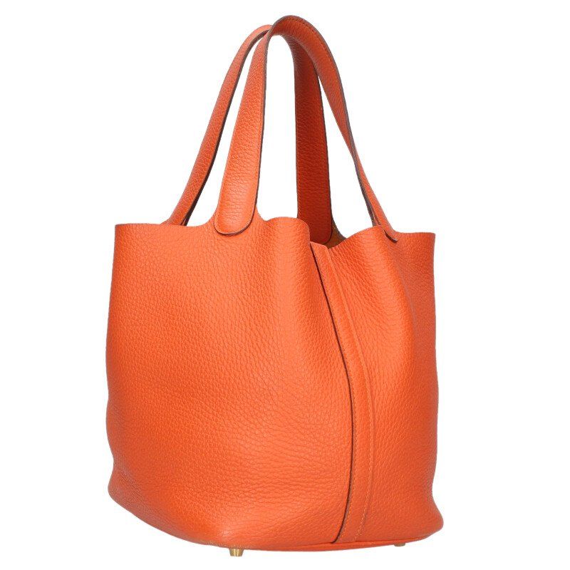 Hermes Picotin MM Taurillon Clemence Leather Handbag MM — view 2