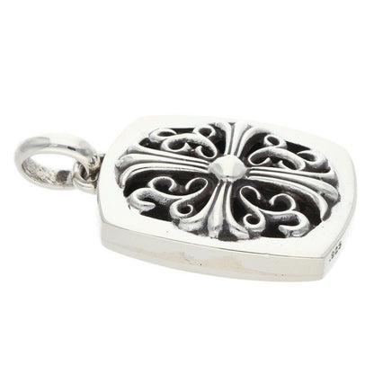 Chrome Hearts Keeper Pendant Silver Necklace — view 4