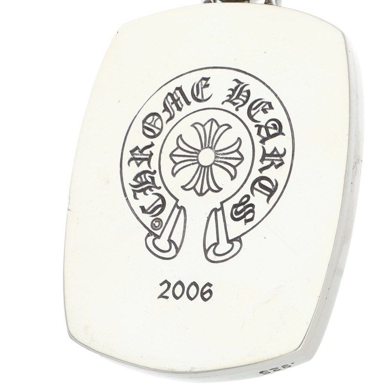 Chrome Hearts Keeper Pendant Silver Necklace — view 3
