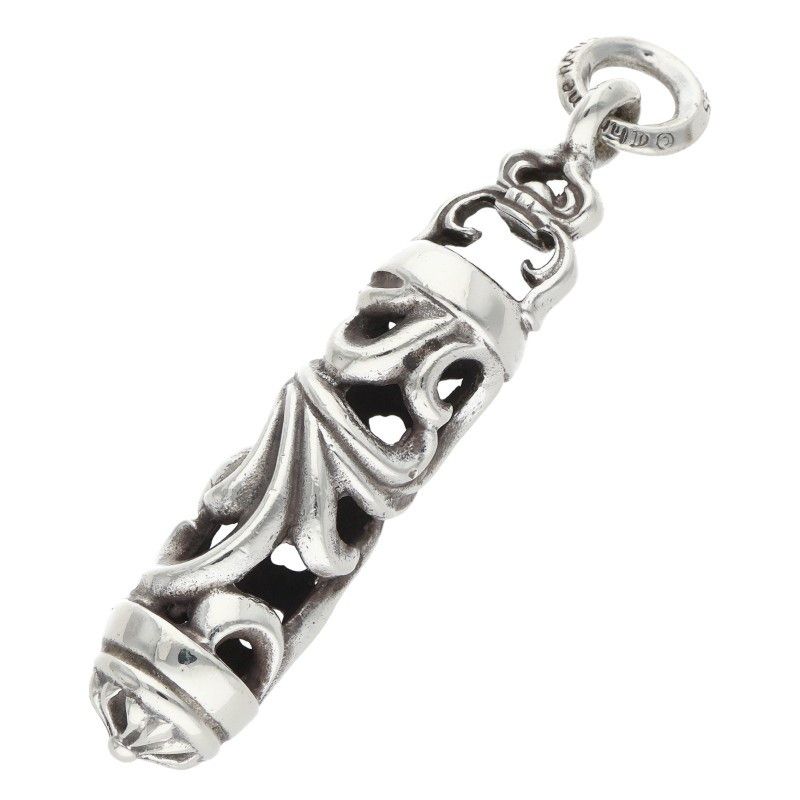 Chrome Hearts Roller Pendant Silver Necklace — view 2