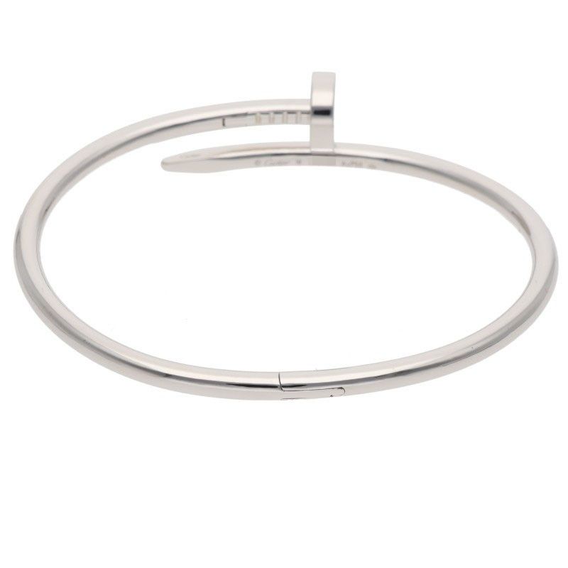 Cartier Juste UN Clou Bracelet 18k White Gold 18 — view 2