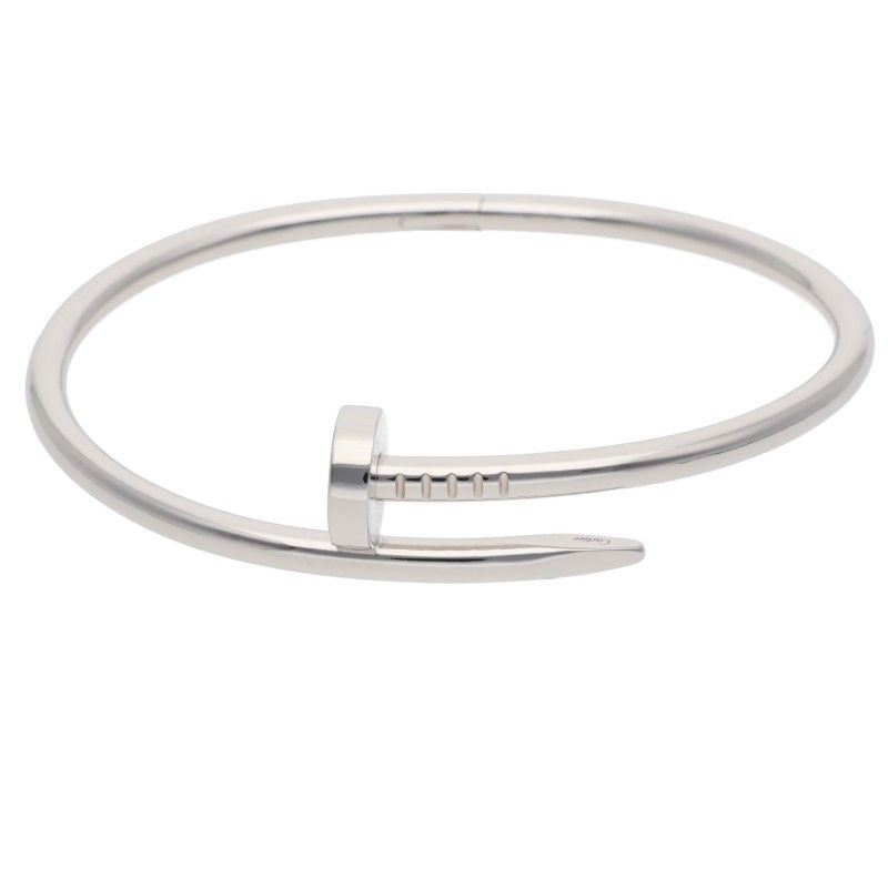 Cartier Juste UN Clou Bracelet 18k White Gold 18