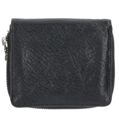 Chrome Hearts SQ Zip Bill Square Zip Round Zip Leather Wallet — view 2