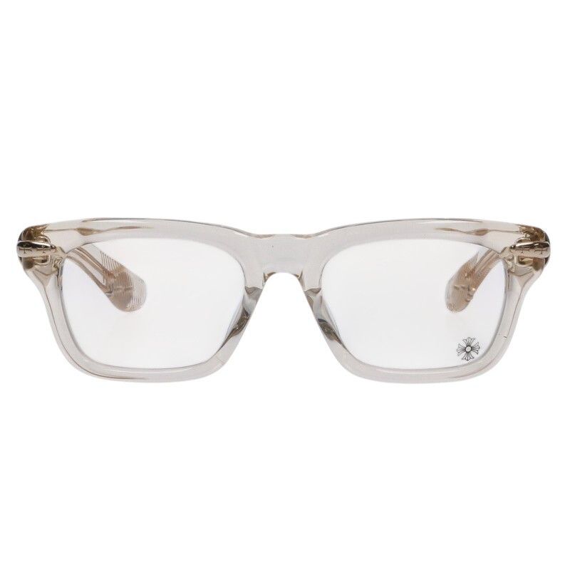 Chrome Hearts Trypoleagain Clear Frame Sunglasses 52 Eyewear