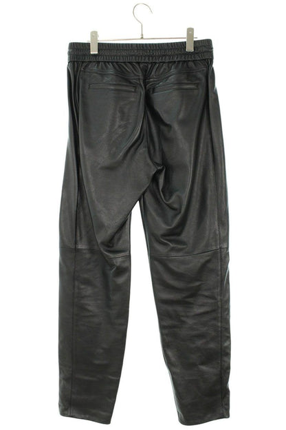 Saint Laurent Paris Joggers in Lambskin Long Pants 44 — view 2