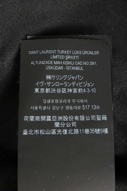 Saint Laurent Paris Joggers in Lambskin Long Pants 44 — view 3