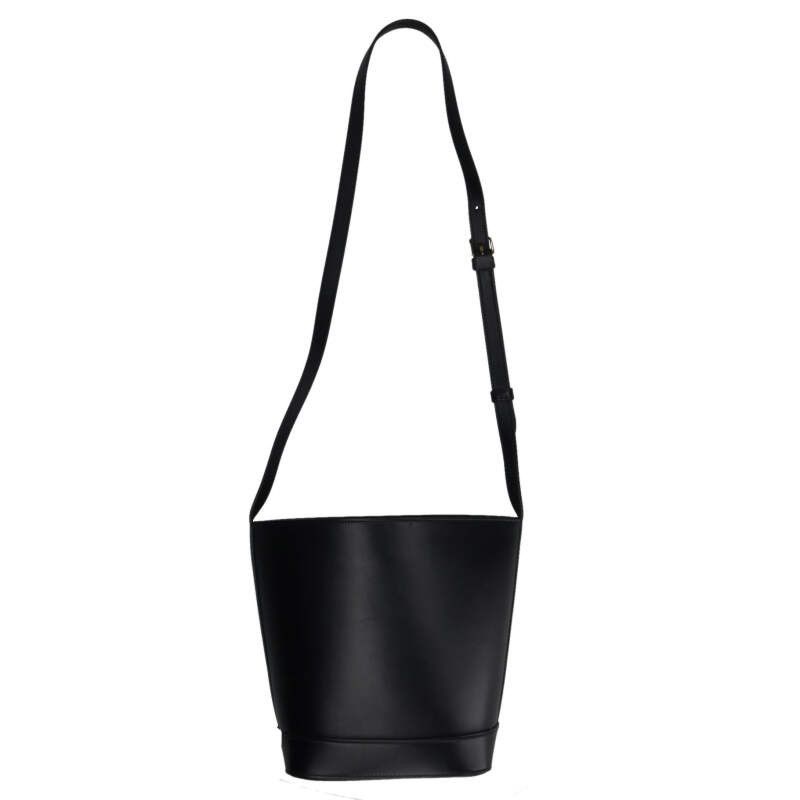 Celine Small Bucket Triomphe Leather Shoulder Bag — view 2