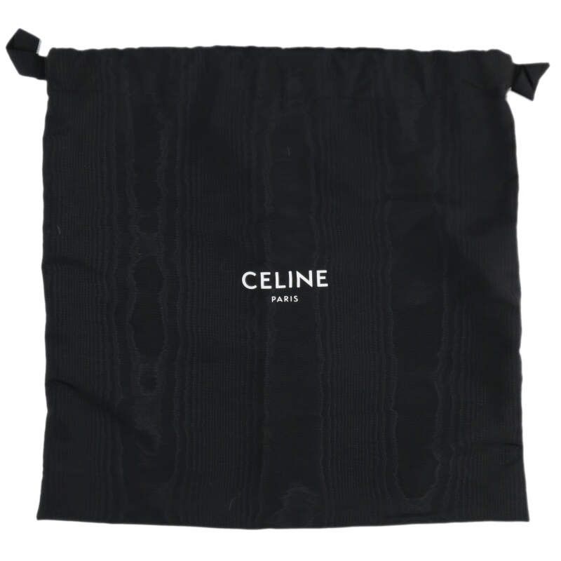 Celine Small Bucket Triomphe Leather Shoulder Bag — view 5