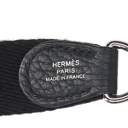 Hermes Evelyne TPM Taurillon Clemence Noir Shoulder Bag TPM — view 3