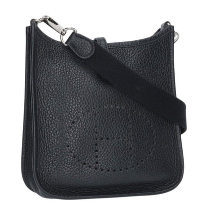 Hermes Evelyne TPM Taurillon Clemence Noir Shoulder Bag TPM