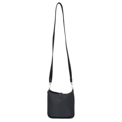 Hermes Evelyne TPM Taurillon Clemence Noir Shoulder Bag TPM — view 2