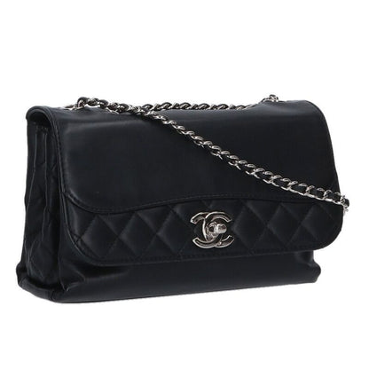 Chanel Quilted Lambskin Chain Shoulder Bag
