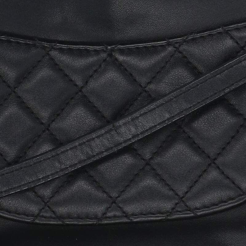 Chanel Quilted Lambskin Chain Shoulder Bag — view 5