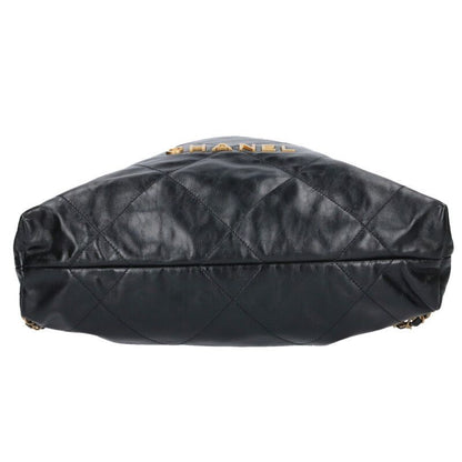 Chanel 22 Large Shiny Calfskin Backpack — view 5