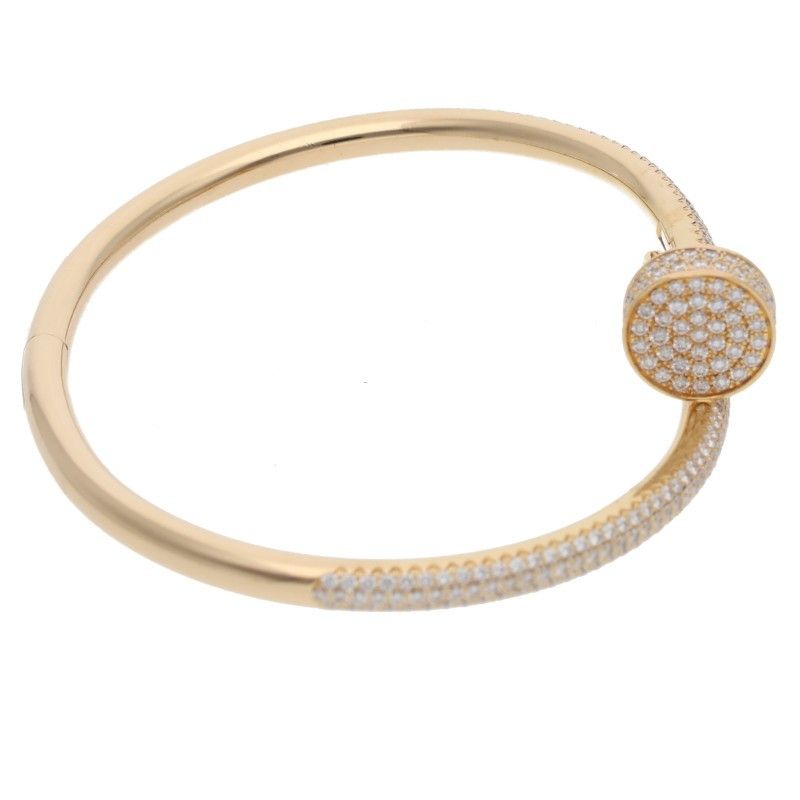 Cartier Juste UN Clou Bracelet Dia 18k Yellow Gold Diamond 16 — view 4