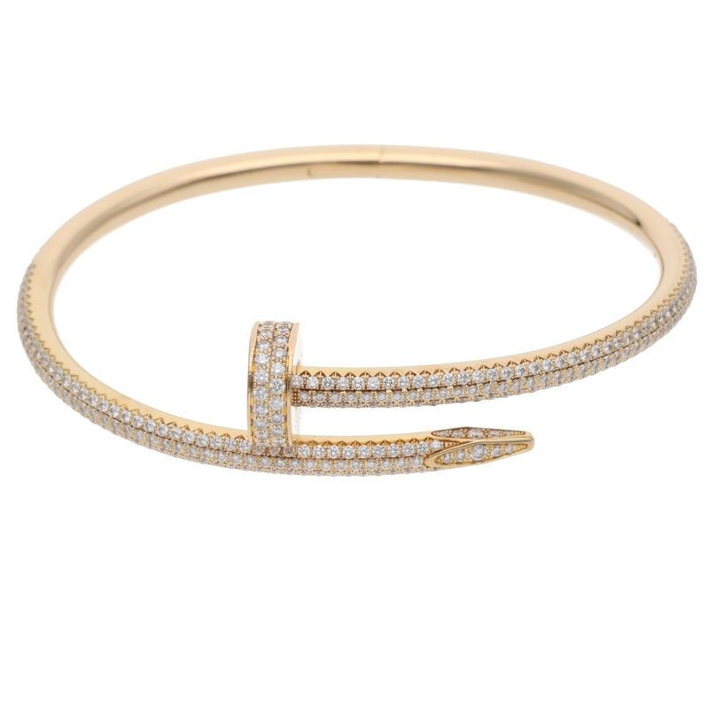 Cartier Juste UN Clou Bracelet Dia 18k Yellow Gold Diamond 16