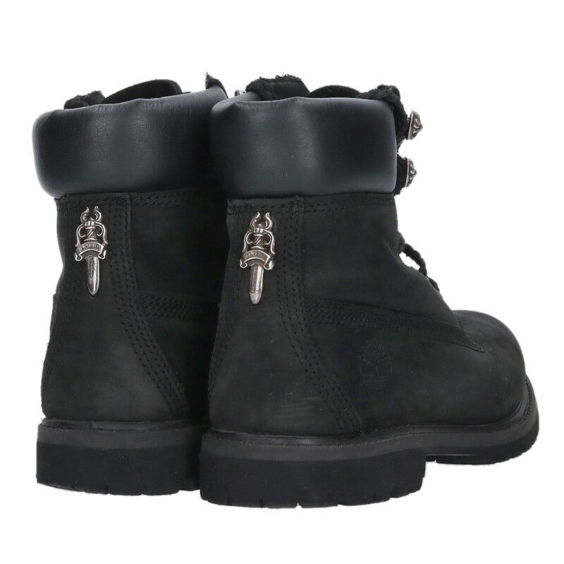 Chrome Hearts Timberland Premium Waterproof Boots Daga Cross Ball Decoration — view 2