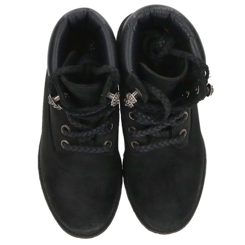 Chrome Hearts Timberland Premium Waterproof Boots Daga Cross Ball Decoration — view 4