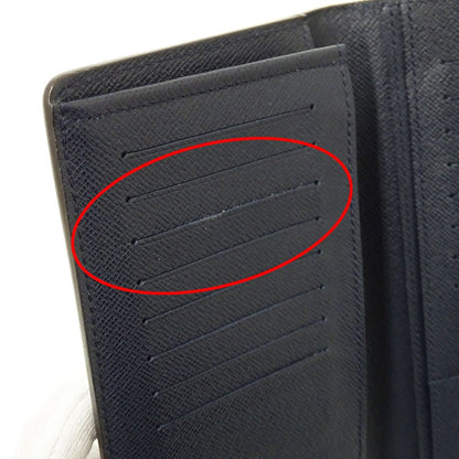 Louis Vuitton Wallet Epi Portefeuille Brazza Blue Marine Bifold — view 9