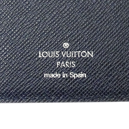 Louis Vuitton Wallet Epi Portefeuille Brazza Blue Marine Bifold — view 5