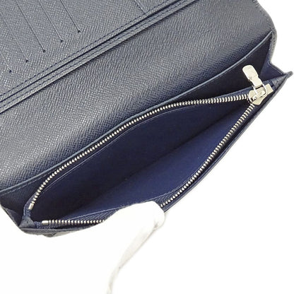 Louis Vuitton Wallet Epi Portefeuille Brazza Blue Marine Bifold — view 7