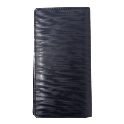 Louis Vuitton Wallet Epi Portefeuille Brazza Blue Marine Bifold — view 2