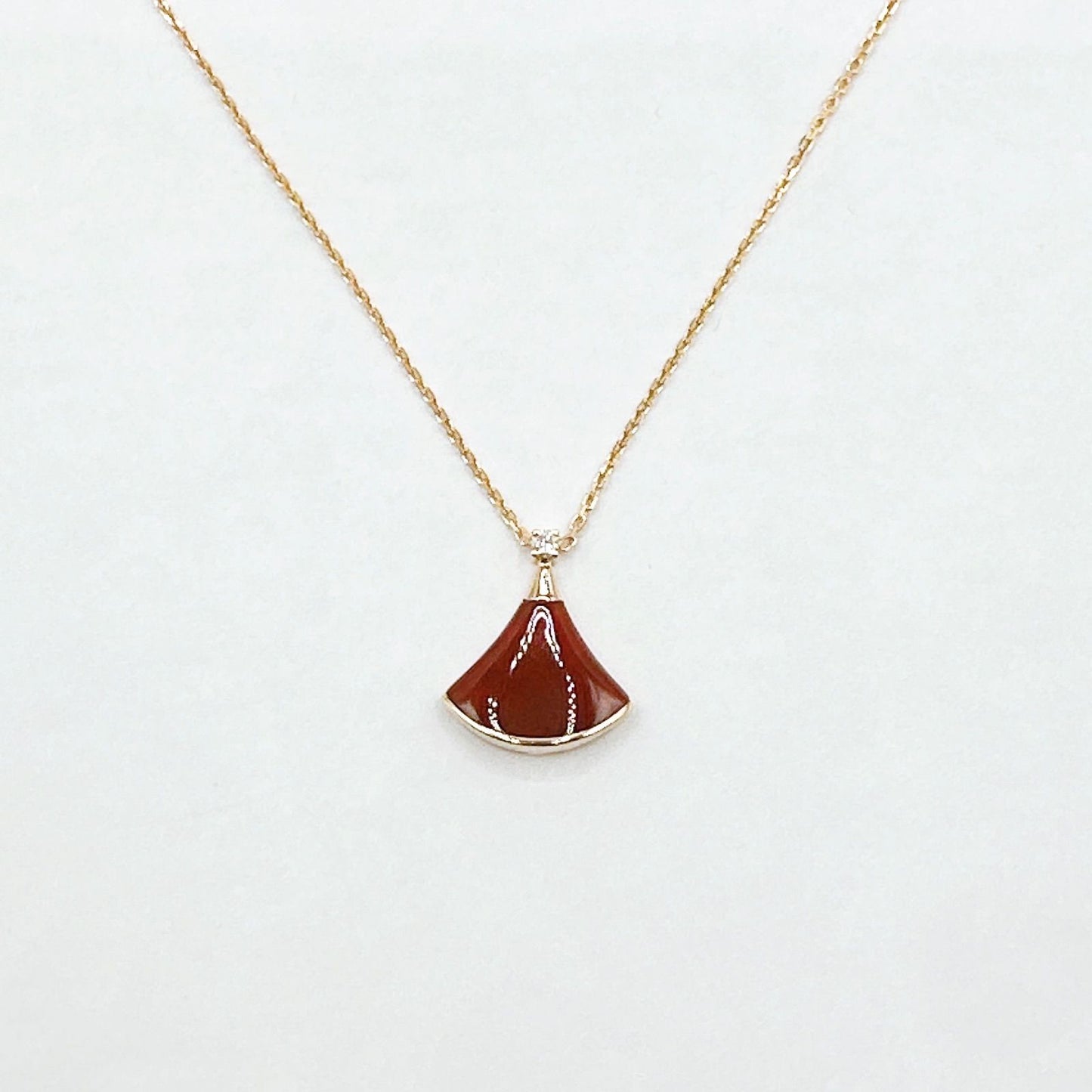 Bvlgari Divas' Dream Pink Gold Necklace 44 cm — view 6