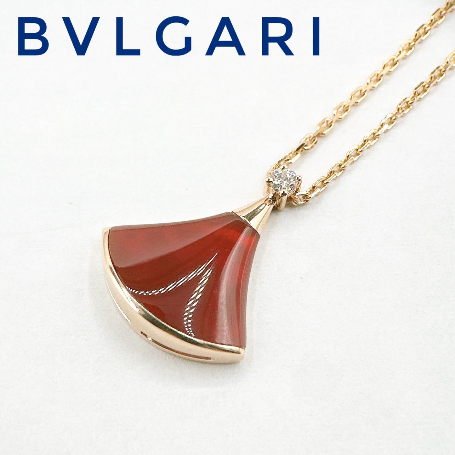 Bvlgari Divas' Dream Pink Gold Necklace 44 cm