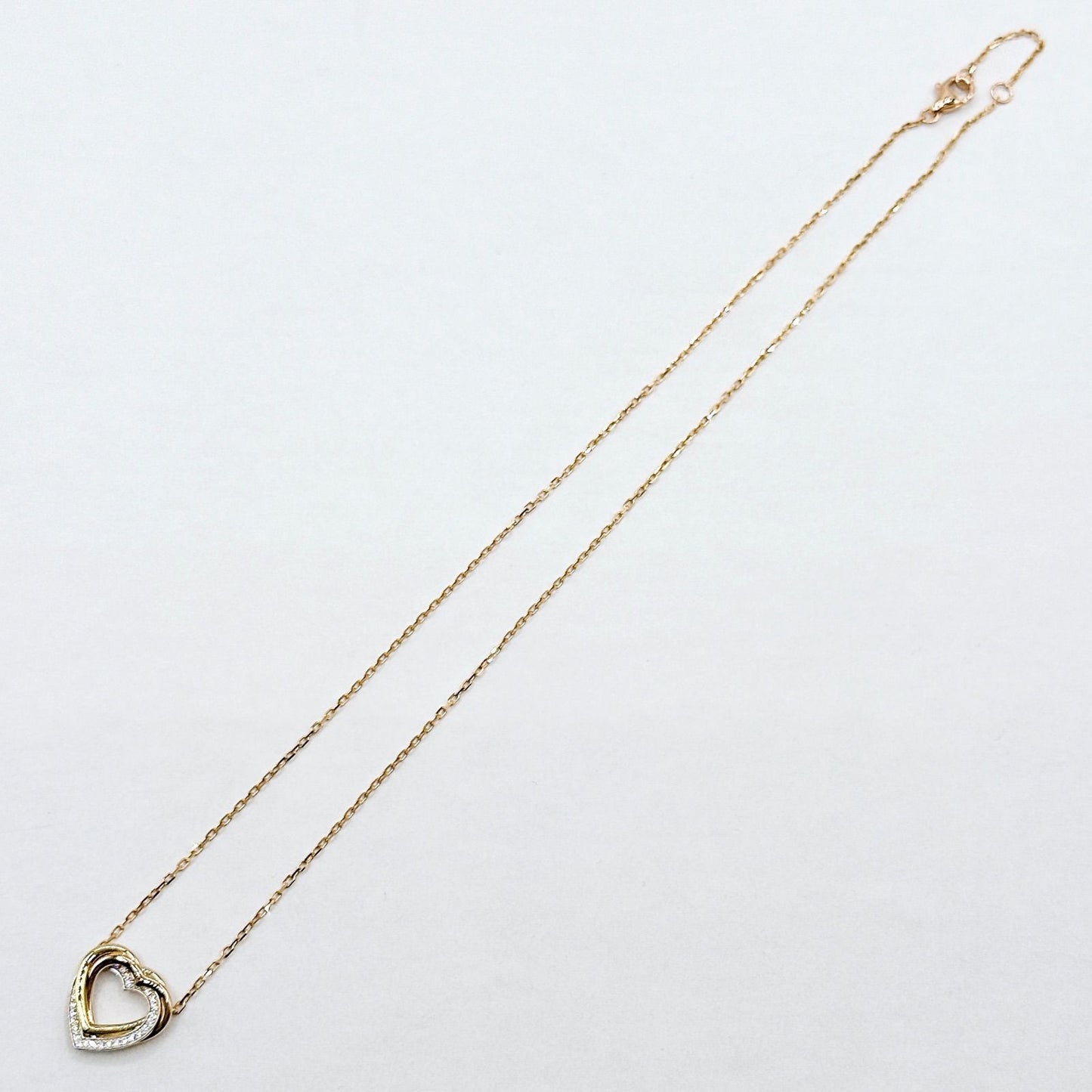 Cartier Trinity Heart Pink Gold Necklace Cm — view 6