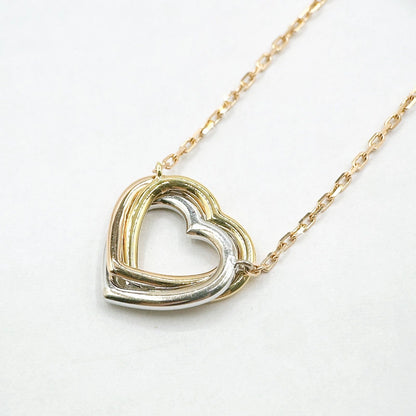Cartier Trinity Heart Pink Gold Necklace Cm — view 2